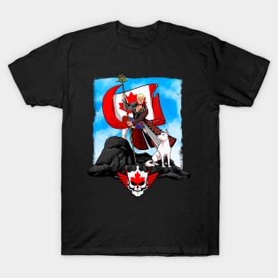 Cody Rhodes Canadian Flag T-Shirt